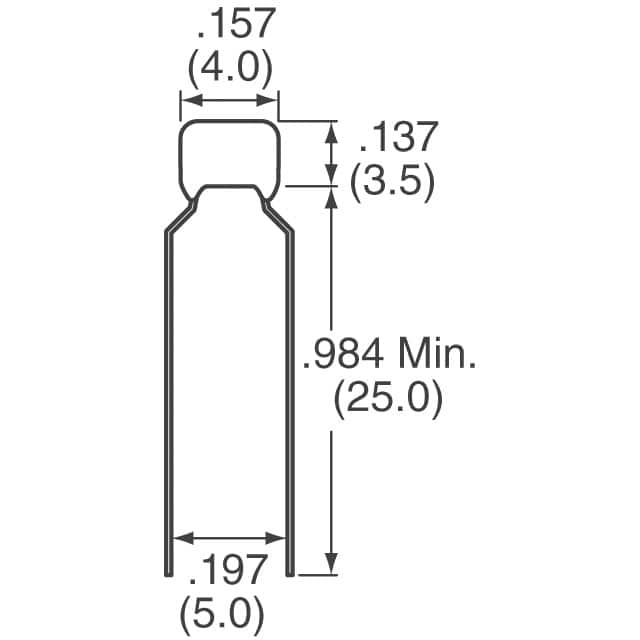 RDER71E104K0S1H03A Murata Electronics  Ceramic Capacitors